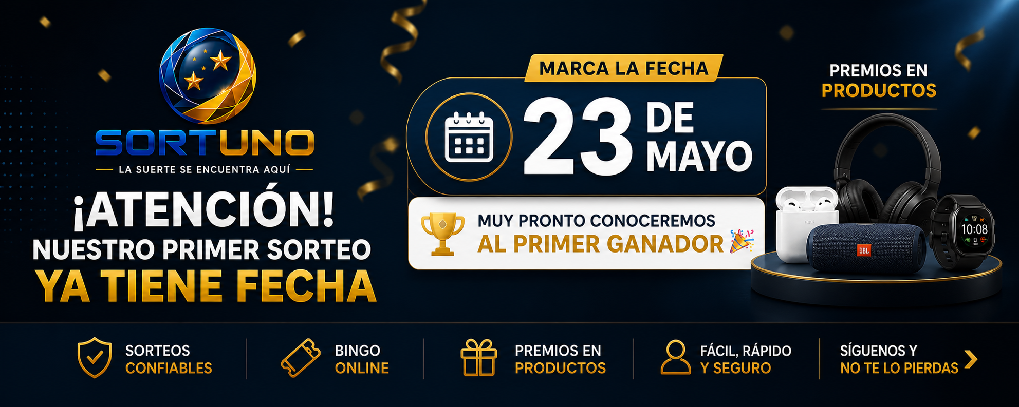 Primer sorteo Sortuno